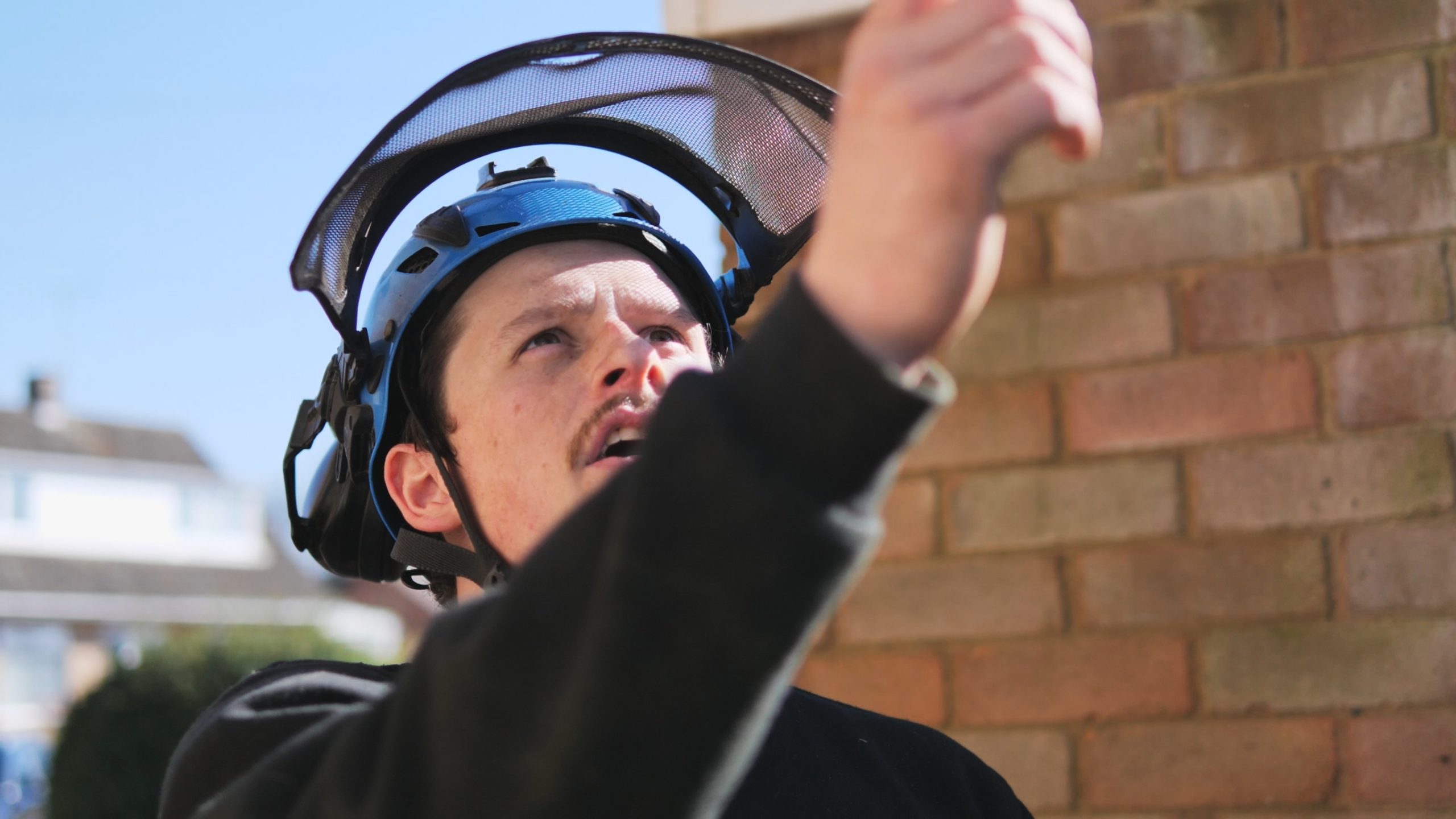 He’s a lumberjack… And he’s okay.